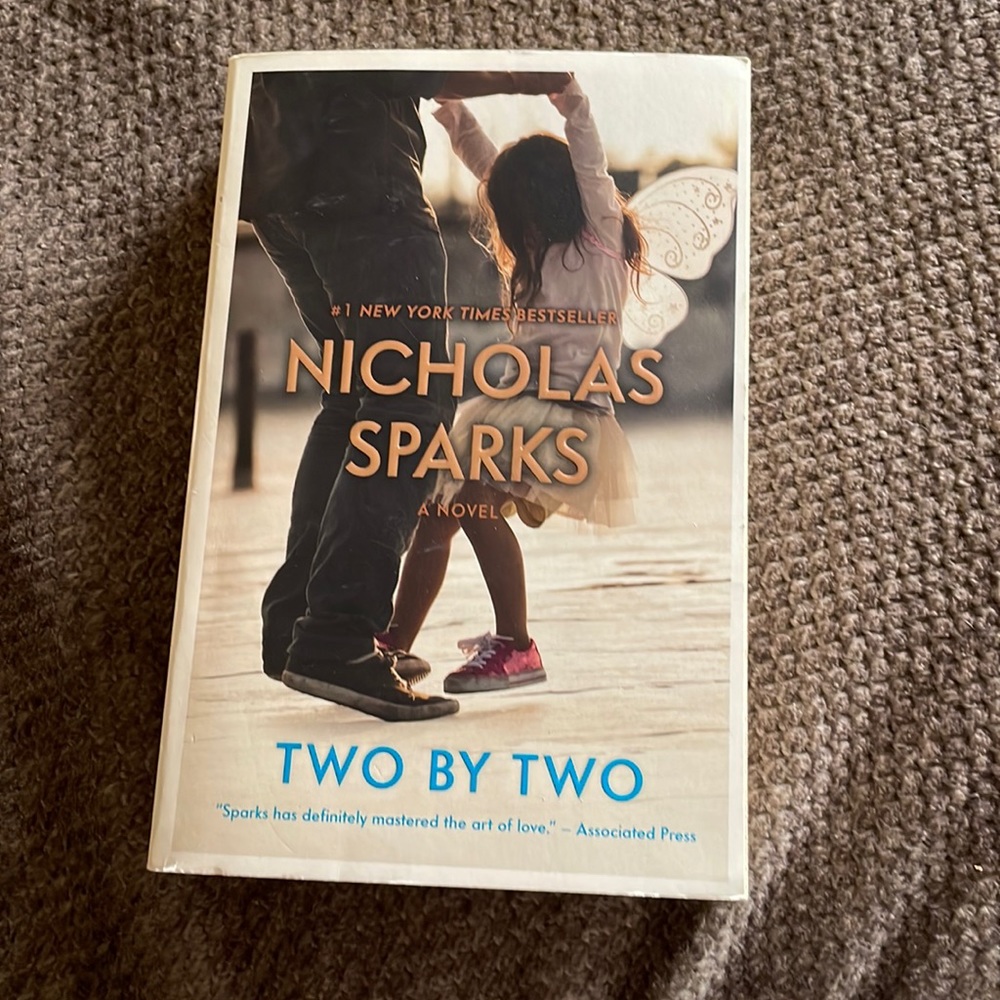 Nicholas Sparks , two by two, novel , NEW